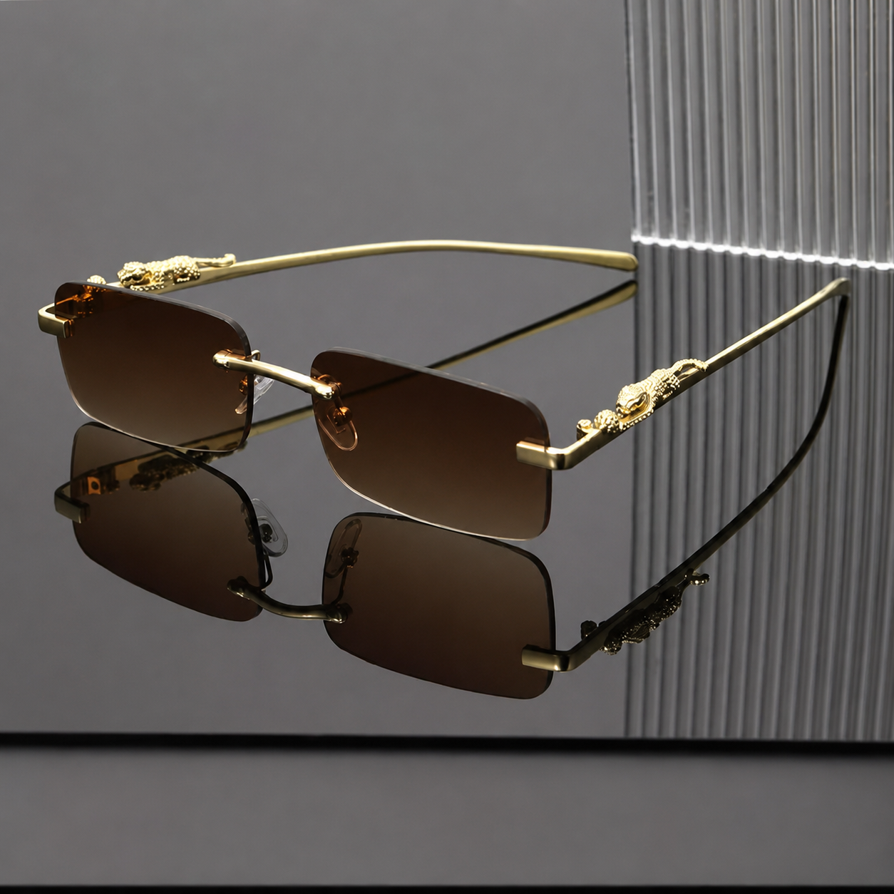 400 UV ☀️ Gafas Jaguar Rimless